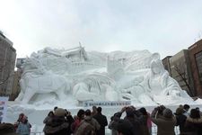 Picture of &ldquo;Sapporo Yuki Matsuri&rdquo; (snow festival).