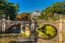 Istana Kekaisaran Jepang di Tokyo dibangun di situs Kastil Edo.