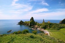 Kuniga Coast(kunigakaigan)is a beautiful place. There is in Nishinoshima Town, Oki Islands, Shimane Prefecture, Japan.