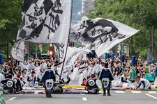 Yosakoi Soran Dance Festival. It is a festival held in early summer. Many teams showcase the original dance and it is a very popular festival for tourists.