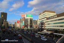 Pemandangan Osaka dari jembatan menuju Abeno Harukas. (KOMPAS.COM/YUHARRANI AISYAH)