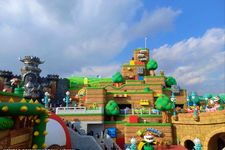 Super Nintendo World di Universal Studios Japan. (KOMPAS.COM/YUHARRANI AISYAH)