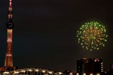 Hanabi di Tokyo Skytree. (KARAKSA MEDIA PARTNER)