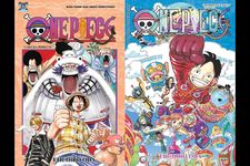 Cover komik One Piece 17 dan 106. (DOK. GRAMEDIA.COM)