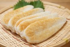 Makanan khas Prefektur Miyagi Jepang yaitu sasakamaboko terbuat dari ikan. (DOK. PHOTO-AC)