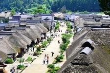 Ouchi-juku, destinasi wisata di Prefektur Fukushima dengan suasana pasca-periode Edo. (DOK. PHOTO-AC)