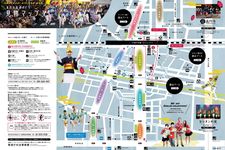 Rute penari Awa Odori. (DOK. KOENJI-AWAODORI.COM)