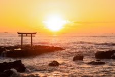 Pantai Oarai di Prefektur Ibaraki, Jepang. (KARAKSA MEDIA PARTNER)