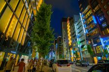 Area Ginza di Tokyo, Jepang. (GINZA INFORMATION MANAGEMENT (GIM) VIA MEQQE BOOK)