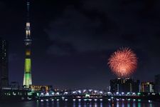 Sumida Firework Festival, festival kembang api di Tokyo, Jepang.