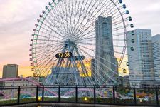 Yokohama Minato Mirai 21 di Kota Yokohama, Prefektur Kanagawa, Jepang.