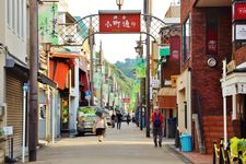 Kota kuno Kamakura di Prefektur Kanagawa, Jepang.