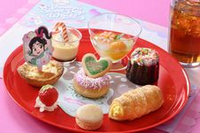 Dessert spesial dunia permen ala Vanellope, atraksi terbaru di Tokyo Disneyland pada 15 Januari-16 Maret 2025.