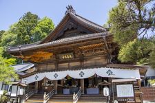 Kuil Zenkoji di Kota Nagano, Jepang.