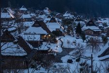 Desa tradisional di Miyama Prefektur Kyoto, Jepang.