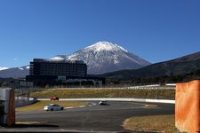 Gunung Fuji dari sisi Prefektur Shizuoka, Jepang.