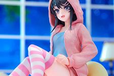 Action figure Mai Sakurajima dari anime Rascal Does Not Dream of Bunny Girl Senpai.