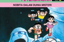 Komik Doraemon Petualangan dengan kisah seru, penuh kejutan, dan menegangkan.