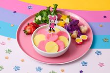 Pink Potato Gratin Minnie, salah satu menu di kafe bertema Minnie Mouse dan Daisy Duck di Tokyo dan Osaka.