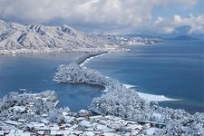 Destinasi musim dingin terbaik di Jepang: Amanohashidate, Kyoto.