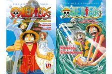 Light novel One Piece tampilkan kisah petualangan Luffy dan Kru Topi Jerami yang semakin seru.