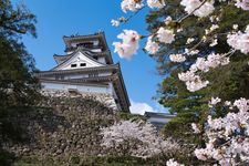 Kastil Kochi di Prefektur Kochi, Jepang.