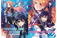 Komik Sword Art Online: Ordinal Scale menceritakan petualangan Kirito dan teman-temannya di dunia augmented reality.