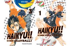 Komik Haikyu mengisahkan perjuangan pemain voli SMA menjadi yang terbaik.