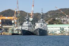 Pelabuhan Nagasaki, Jepang.