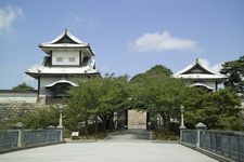 Kastil Kanazawa di Prefektur Ishikawa, Jepang.