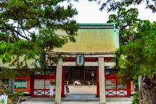 Sumiyoshi Taisha di Osaka, Jepang.