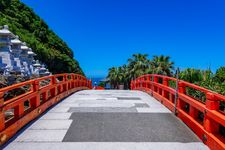 Pesisir Nichinan di Prefektur Miyazaki, Jepang.