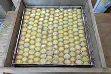 Ryushotei Nishimura, toko makanan khas Jepang kue kukus kastanye di Asakusa, Tokyo.