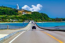 Pulau Kouri, tempat wisata di Okinawa, Jepang.