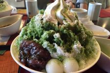Anmitsu, dessert dingin khas musim panas di Jepang.