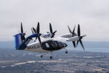 Taksi listrik terbang oleh maskapai penerbangan Jepang ANA dan perusahaan Amerika Serikat, Joby Aviation.