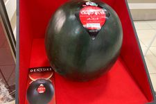 Semangka Densuke, salah satu buah termahal di Jepang.