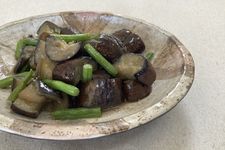 Nasu to ingen no abura miso, tumis terong buncis khas Jepang.