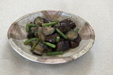 Nasu to ingen no abura miso, tumis terong buncis khas Jepang.