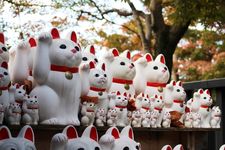 Gotokuji Maneki Neko di Jepang.