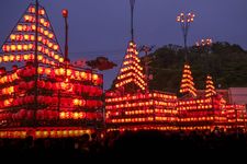 Nihonmatsu Lantern Festival, salah satu festival musim gugur di Jepang.