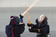 Kendo, bela diri khas Jepang.