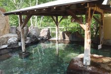 Pemandian Air Panas Sōunkyō, Hotel Sōunkaku Grand, pemandian terbuka.