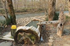 Pemandian Perak &middot; Tochinino-yu (pemandian terbuka milik Ginkonyu).