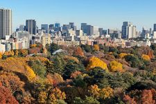Shinjuku Gyoen, Tokyo, Jepang.