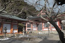 Kuil Kurama-dera di Sakyo-ku, Kyoto, Jepang.