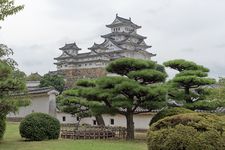 Kastil Himeji di Jepang.