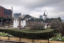 Taman Yamashita, taman paling terkenal di Yokohama, Jepang.