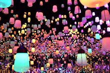 TeamLab, tempat wisata populer di Jepang.