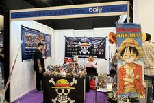 Booth Komunitas One Piece (OPFC & OPI) di Indonesia Comic Con (ICC) 2026, Jakarta, Minggu (4/10/2026). 